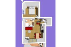 Apartmani Podest - Baška Voda Apartman 1 – A1 foto 3
