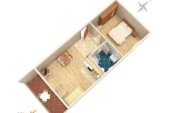 Apartmani with sea view Cihorich Apartman 3 foto 1
