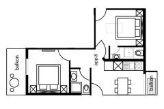 Apartmani Tilda Apartman 3 – Tilda8 2+2 foto 2