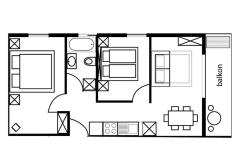 Apartmani Tilda Apartman 2 – Tilda7 4+2 foto 2