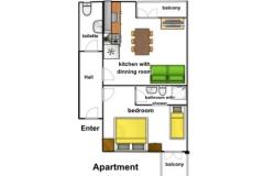 Apartmani Vini i Ivana Apartman 2: (2+1) foto 5