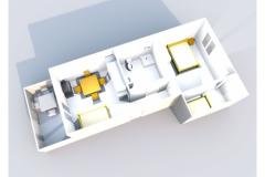 Apartmani Rukelj. Apartman 1 – AP-2+3 foto 1