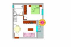Apartmani Grzalja-Rozic Krk Apartman 2 – A2 foto 4
