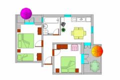 Apartmani Grzalja-Rozic Krk Apartman 4 – A4 foto 4