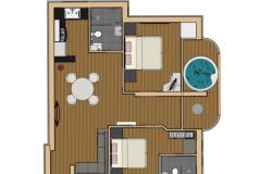 u2 adria Apartman 2 – & jacuzzi foto 2