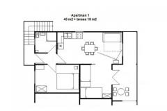 Apartmani Mira Apartman 1 – Apartman 1 foto 1