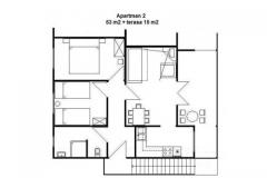 Apartmani Mira Apartman 2 – Apartman 2 foto 1