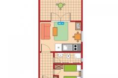Apartmani Aniva Apartman 2: (2+2) – A2 foto 2