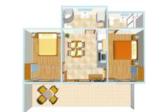 VILLA MILENKA - Apartmani Gorana Apartman 1 – A4 foto 4