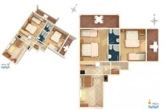 Apartmani Visković Apartman 5: (4+2) – Ap 6 foto 1