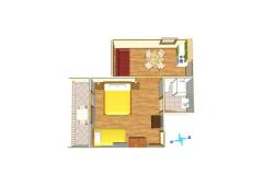 Vila Milenka, Apartmani Drago Apartman 4: (3+1) – A3+1 foto 3