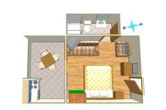 Vila Milenka, Apartmani Drago Apartman 2: (2+1) – A2+1 foto 5
