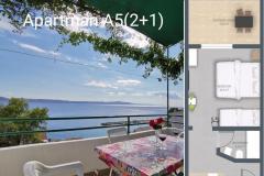 Apartmani Reljic Apartman 3 – A5(2+1) foto 1