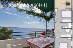 Apartmani Reljic Apartman 4 – A6(4+1) foto 3