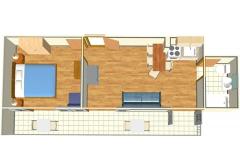 Apartman Kuća  Klaričić Apartman 1 – Ap2+2 foto 1