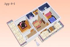 Apartmani Šapat mora Apartman 2 – Smedji foto 1