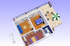 Apartmani Šapat mora Apartman 4 – Modri foto 1