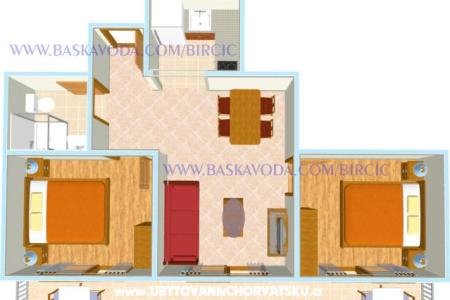 Apartmani Bircic Baška Voda Hrvatska