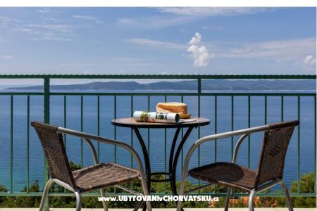 View blue apartments Brela Hrvatska