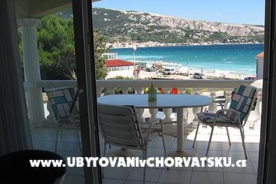 Baška Apartmani Juras otok Krk Hrvatska