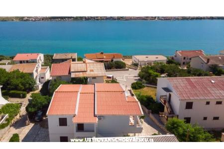 Apartmani Plaža otok Pag Hrvatska