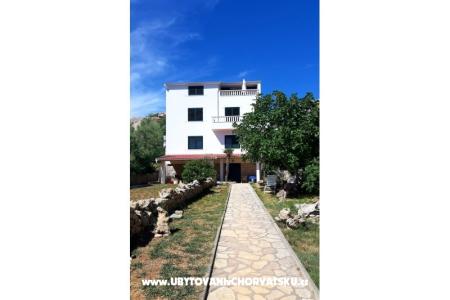 Vila Miluna otok Pag Hrvatska