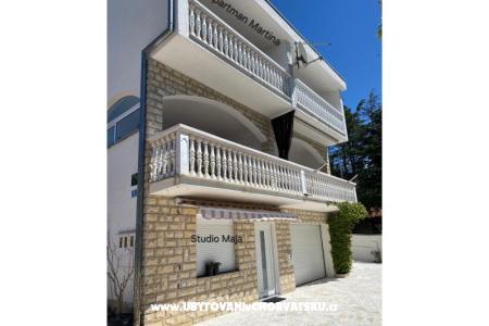 Apartman Martina, studio Maja Starigrad Paklenica Hrvatska