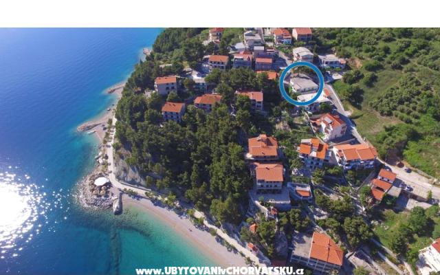 Apartmani Hrvoje - smještaj Brela Hrvatska
