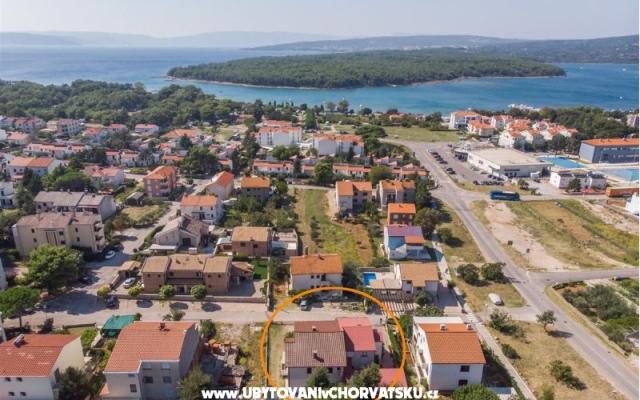 Apartmani Bačani-Punat  - smještaj otok Krk Hrvatska