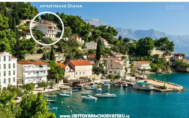 Apartmani Diana - smještaj Omiš Hrvatska