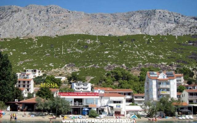 Apartmani Mirna - smještaj Omiš Hrvatska