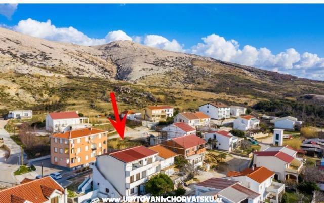 Apartmani Filip - smještaj otok Pag Hrvatska
