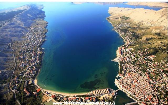 Apartmani Anka Pag - smještaj otok Pag Hrvatska