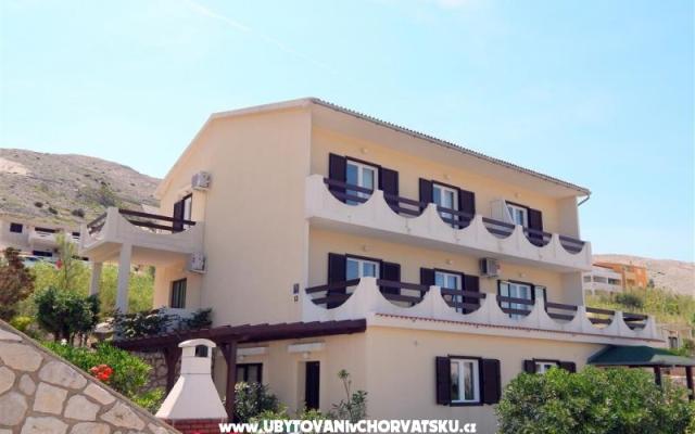 Apartmani Valentić - smještaj otok Pag Hrvatska