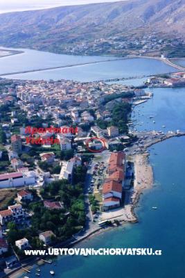 Apartmani Vidolin - smještaj otok Pag Hrvatska