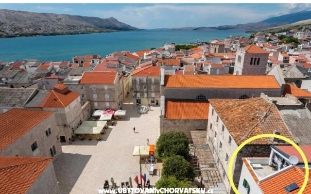 Apartman Valentino  - smještaj otok Pag Hrvatska