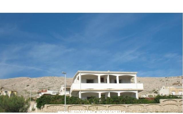 Apartmani Vera - smještaj otok Pag Hrvatska