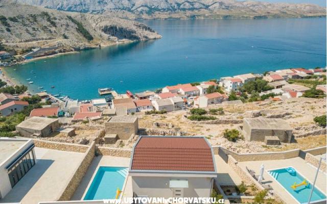 Vila Pag - smještaj otok Pag Hrvatska
