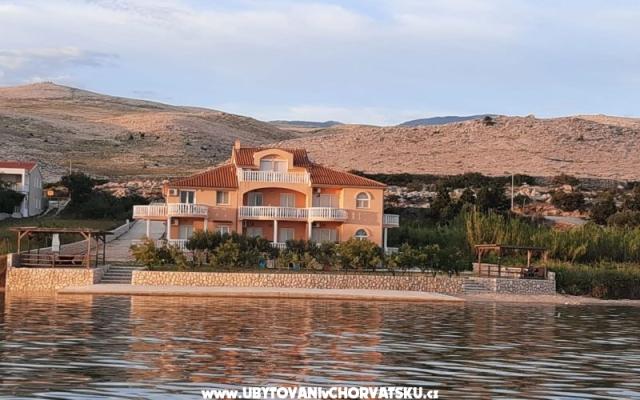 Villa Maestral - smještaj otok Pag Hrvatska