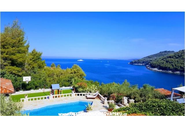 Kamena kuća-Villa Poplat - smještaj Vela Luka – Korčula Hrvatska