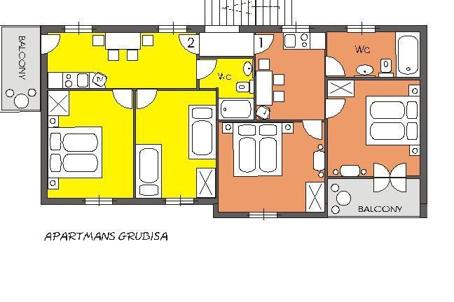 Apartmani Grubiša – foto 3
